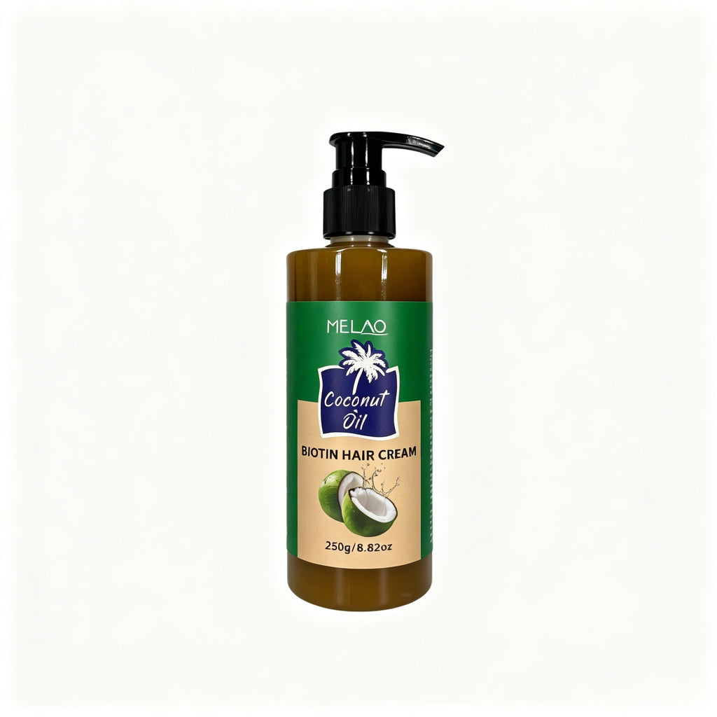 MELAO Coconut Oil Biotin Hair Cream 250g