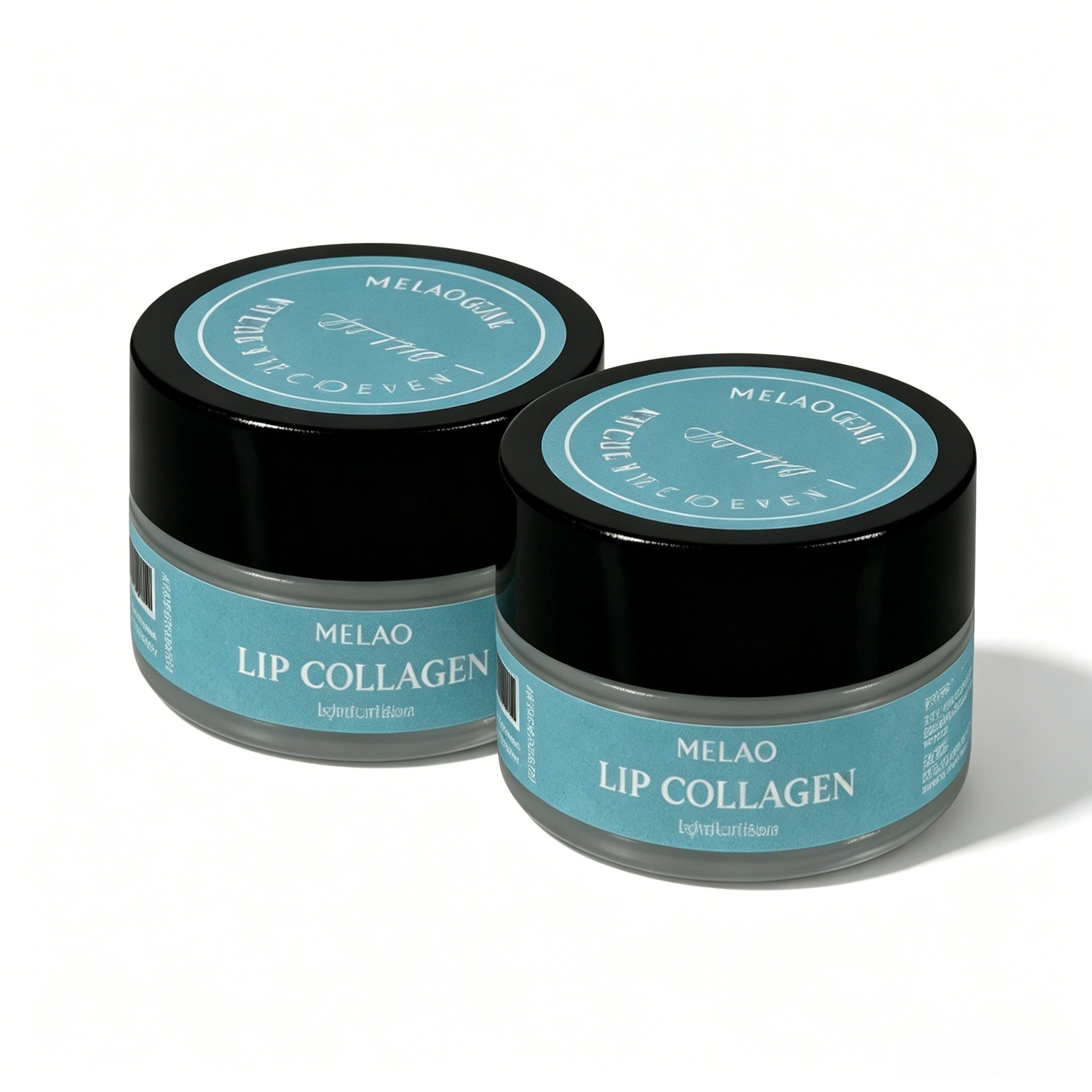 2 Pack Lip Collagen Balm, MELAO Lip Collagen Treatment, with Natural Fruit Extracts, Intensely Hydrates & Plumps Lips, Reduces Dryness, Nourishes & Smooths Lips, for Soft & Supple Lips, 5g/0.18oz