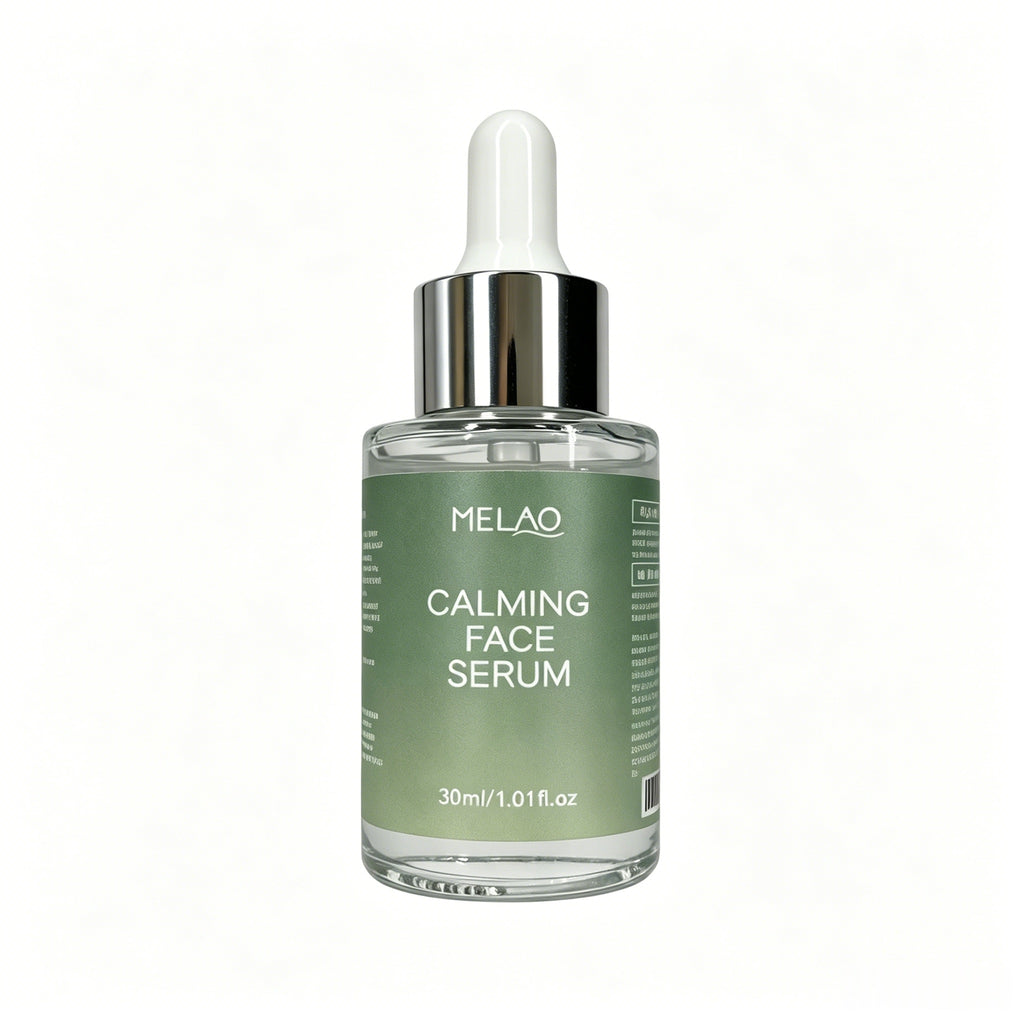 MELAO Calming Face Serum, Soothing &amp; Hydrating Facial Essence for Sensitive &amp; Irritated Skin, Daily Skin Care Serum to Reduce Redness, Calm Discomfort &amp; Support a Healthy, Balanced-Looking Complexion, 30ml