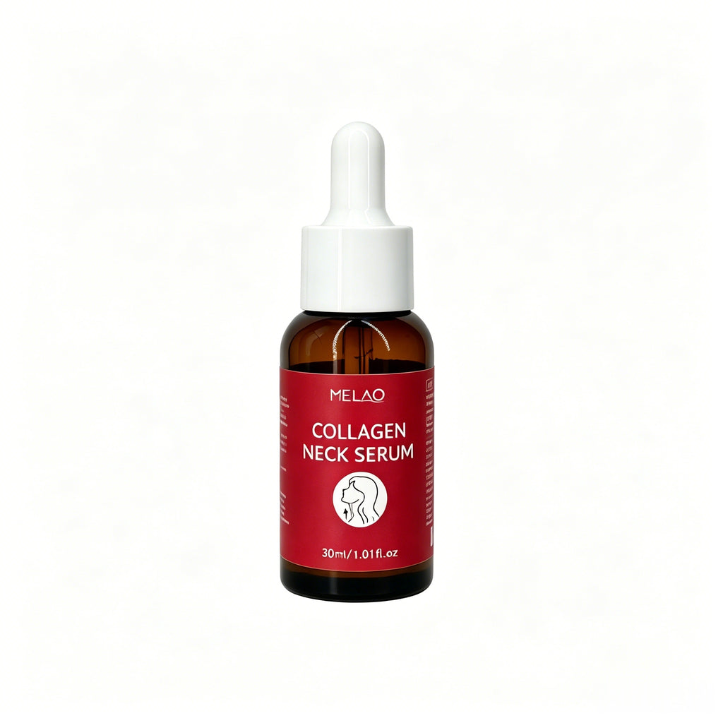 MELAO MELAO Collagen Neck Serum, Hydrating & Firming Neck Essence, Anti-Aging Skin Care Serum for Tightening, Smoothing Fine Lines & Moisturizing, Daily Neck Lotion for Youthful-Looking Skin, 30ml