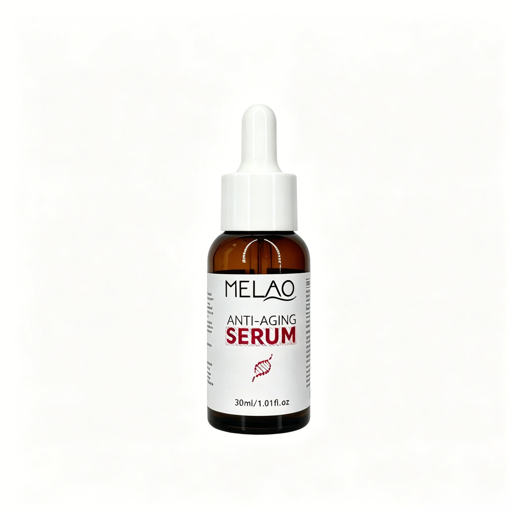 MELAO Anti-Aging Face Serum, Hydrating & Nourishing Facial Essence, Daily Skin Care Serum to Support Smooth, Plump & Youthful-Looking Skin, Suitable for All Skin Types, 30ml