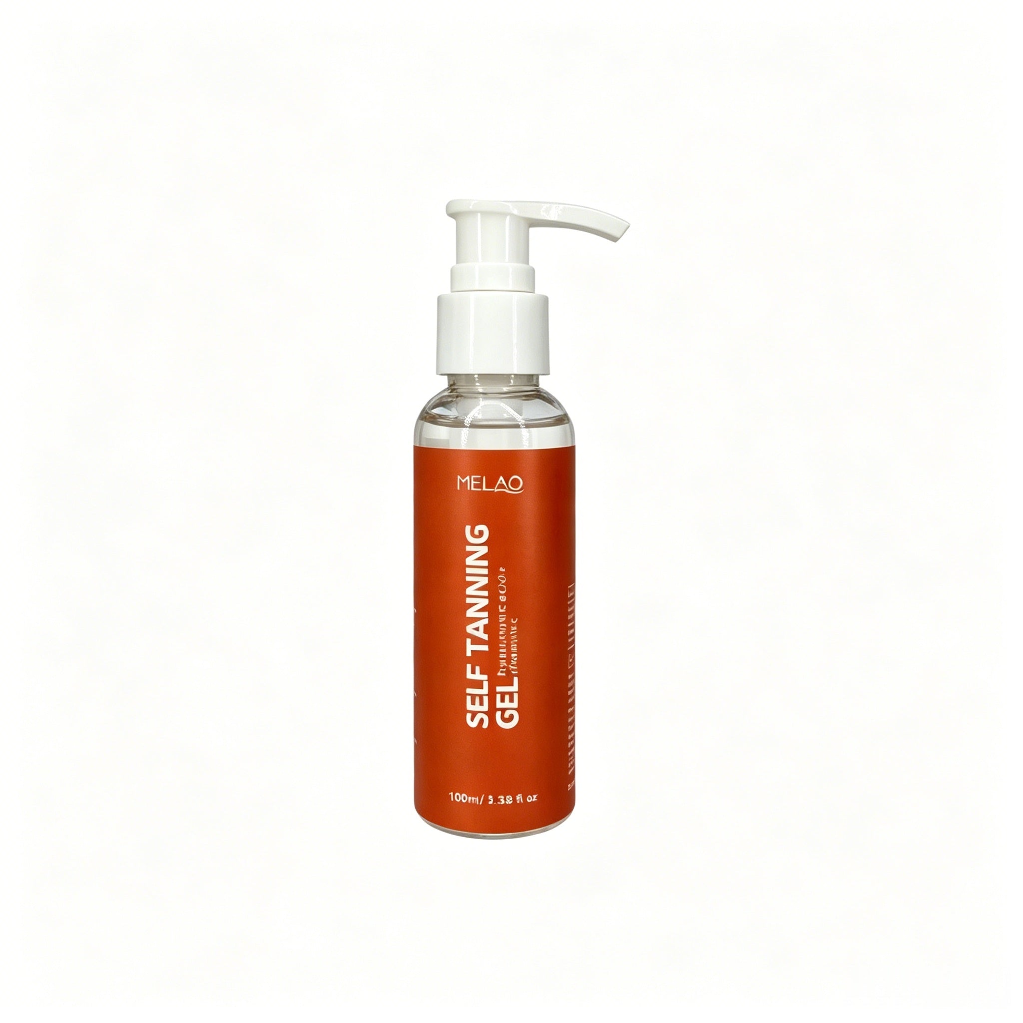Self Tanning Gel, MELAO Self Tanning Gel with Hyaluronic Acid & Vitamin C, Gradual Natural Looking Tan, Hydrating & Glowing, for Face & Body, Streak-Free Natural Bronze Tan, 100ml/3.38fl.oz